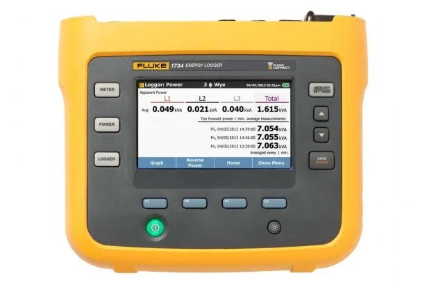 Fluke 1732 和 1734 手持式三相功率计